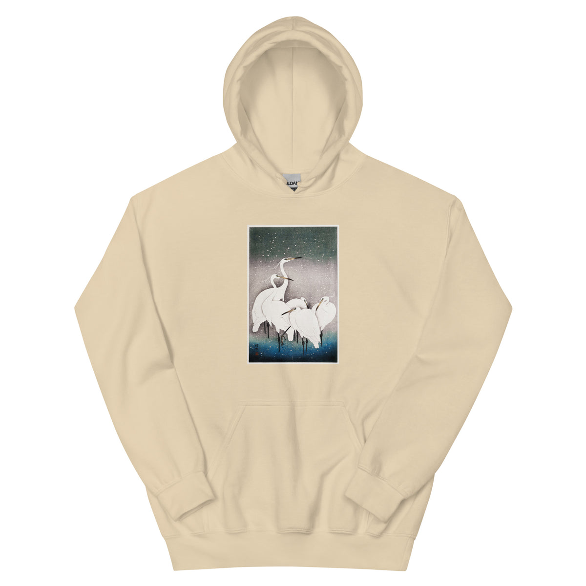 Sand Hoodie Group Of Egrets - Ohara Koson 1925 Essential
