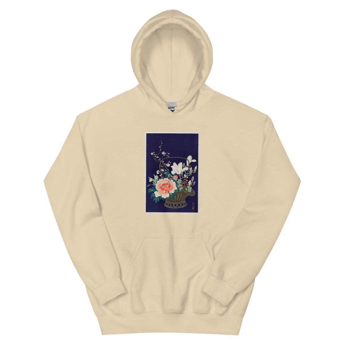 Sand Hoodie Bamboo Flower Basket - Ohara Koson 1932 Essential