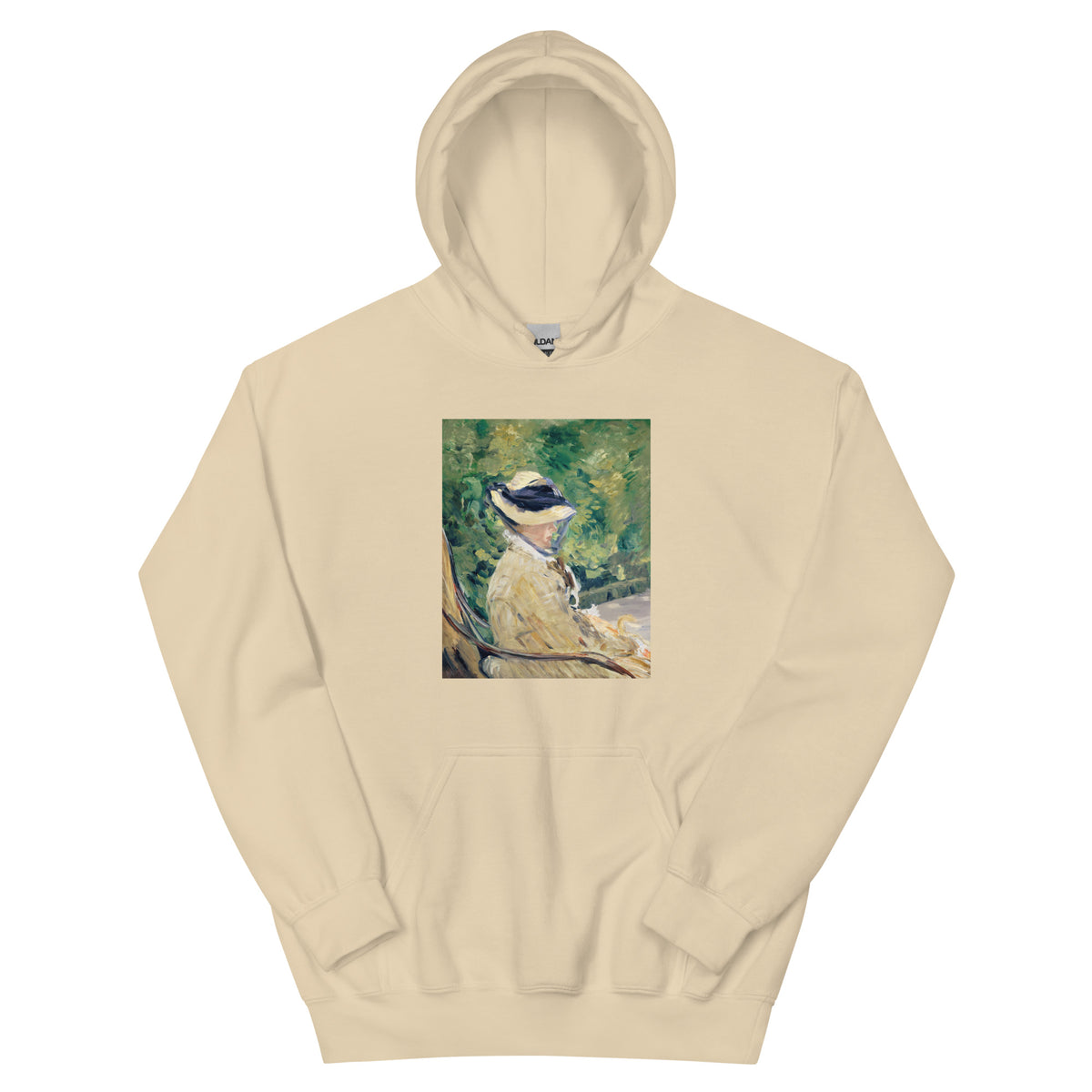 Sand Hoodie Madame Manet Suzanne Leenhoff 1830 1906 At Bellevue Painting In High Resolution Essential