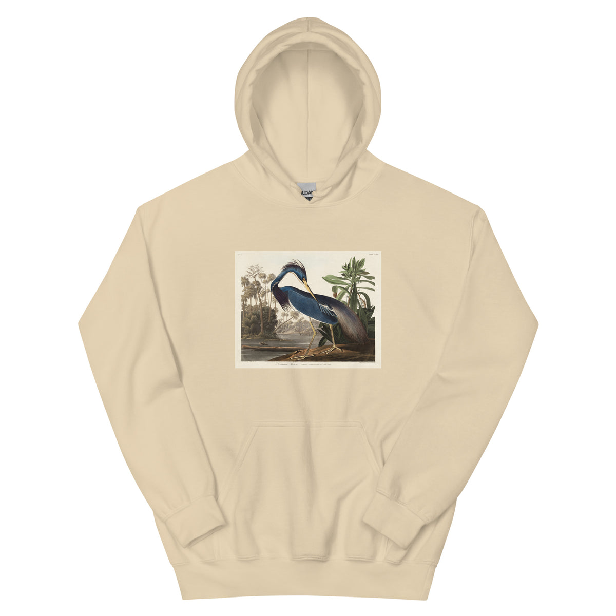 Sand Hoodie Louisiana Heron Essential