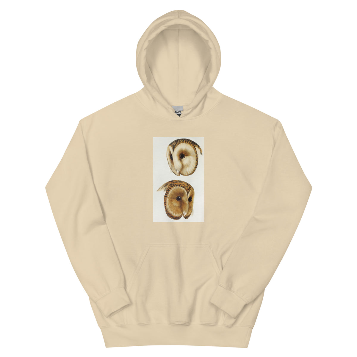 Sand Hoodie 1 Masked Barn Owl Strix Personata 2 Tasmanian Masked Owl Strix Castanops Illustrated Essential
