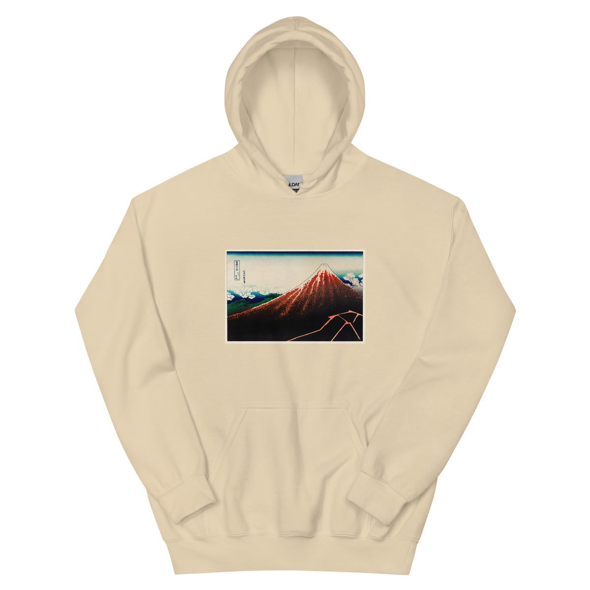 Sand Hoodie Sanka Hakuu - Katsushika Hokusai 1760 Essential