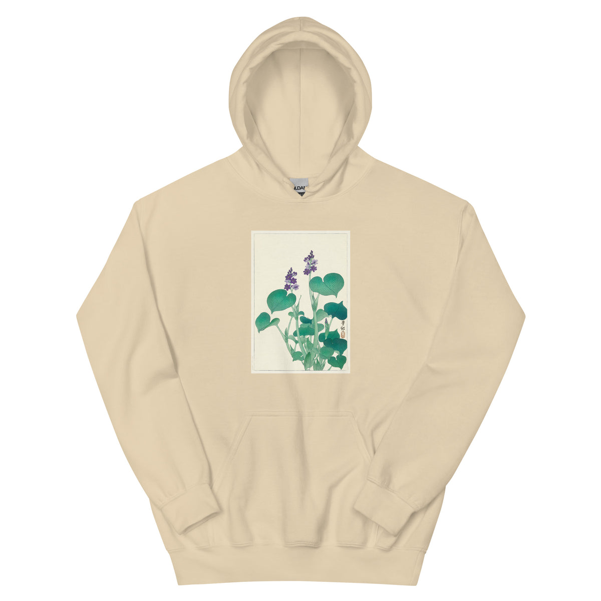 Sand Hoodie Blooming Hosta - Ohara Koson 1920 Essential