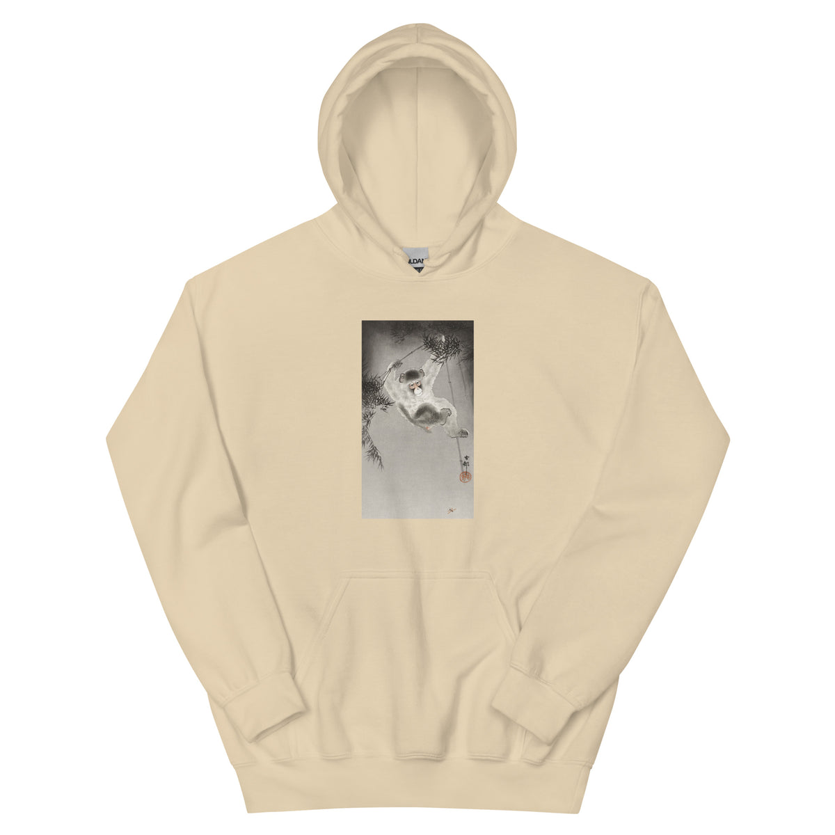 Sand Hoodie Monkey Hanging - Ohara Koson 1900 Essential