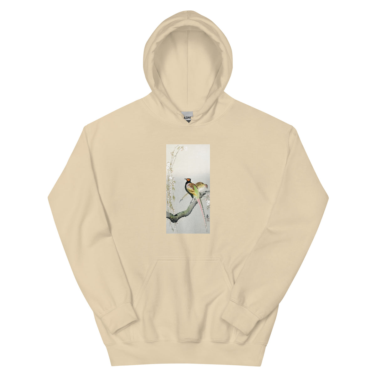 Sand Hoodie Couple Pheasants And Cherry Blossom - Ohara Koson 1900 Essential