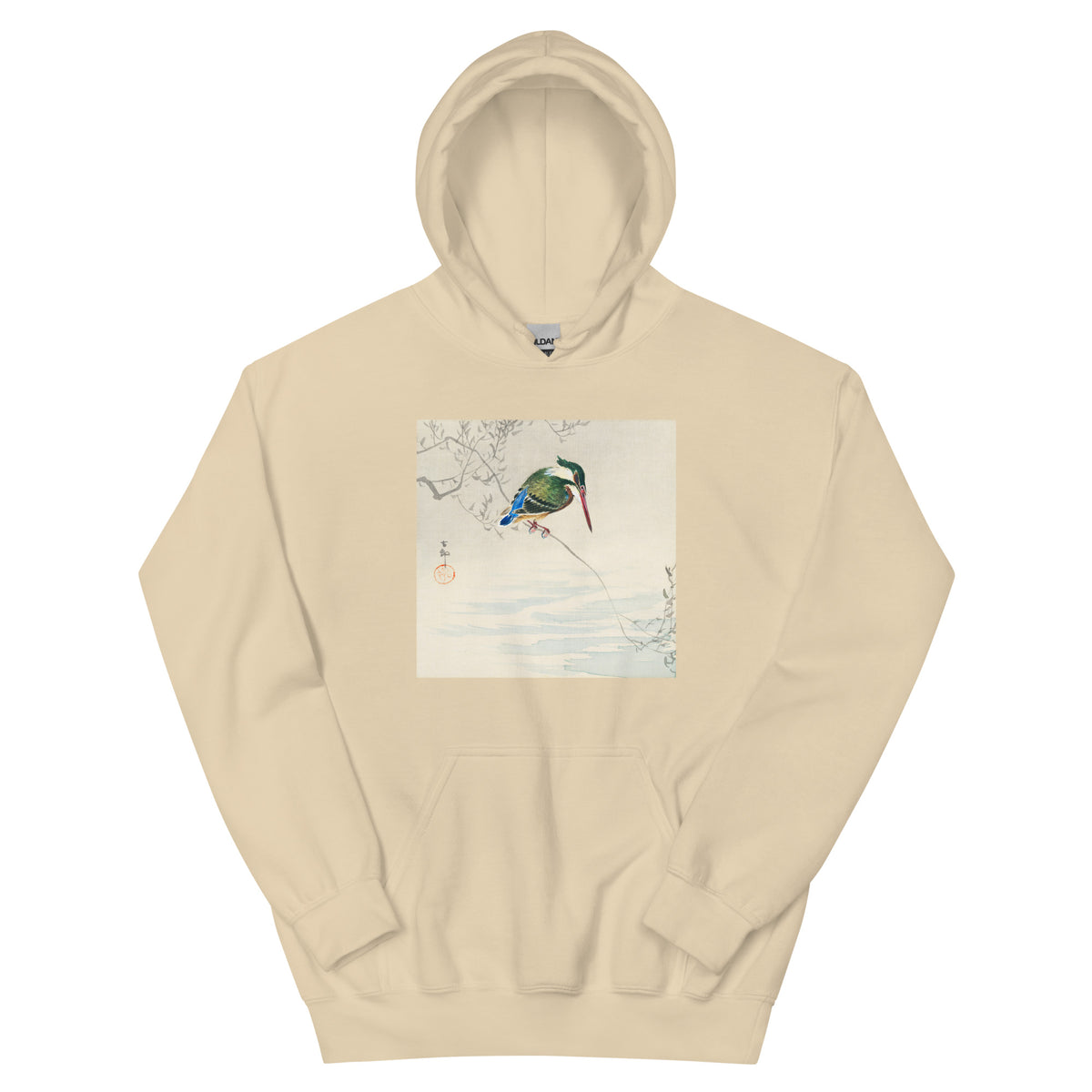 Sand Hoodie A Kingfisher - Ohara Koson 1920 Essential