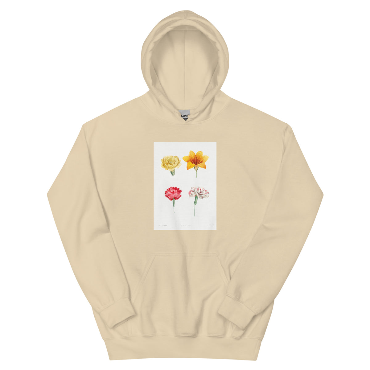 Sand Hoodie Flower Set - Pierre-Joseph Redoute 1759 Essential