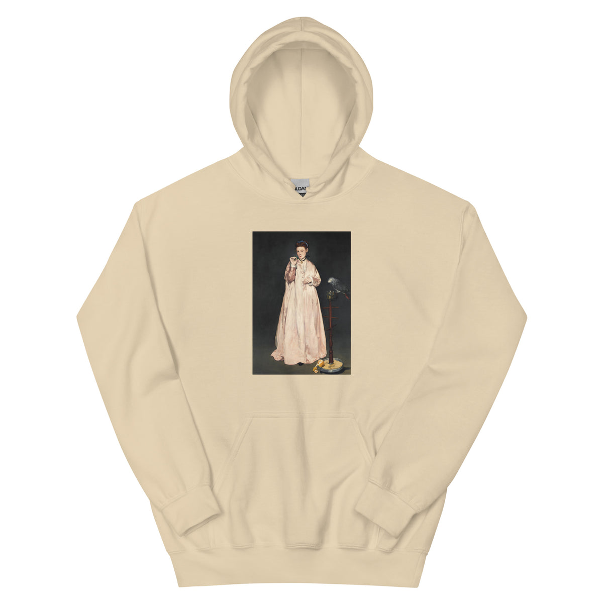 Sand Hoodie Young Lady In 1866 Painting In High Resolution Essential