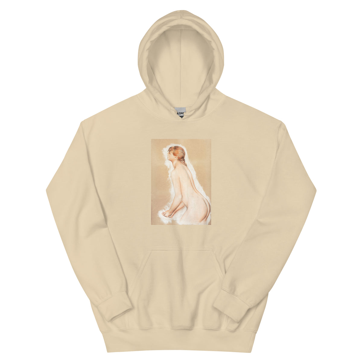 Sand Hoodie Splashing Figure Study For The Large Bathers Essential