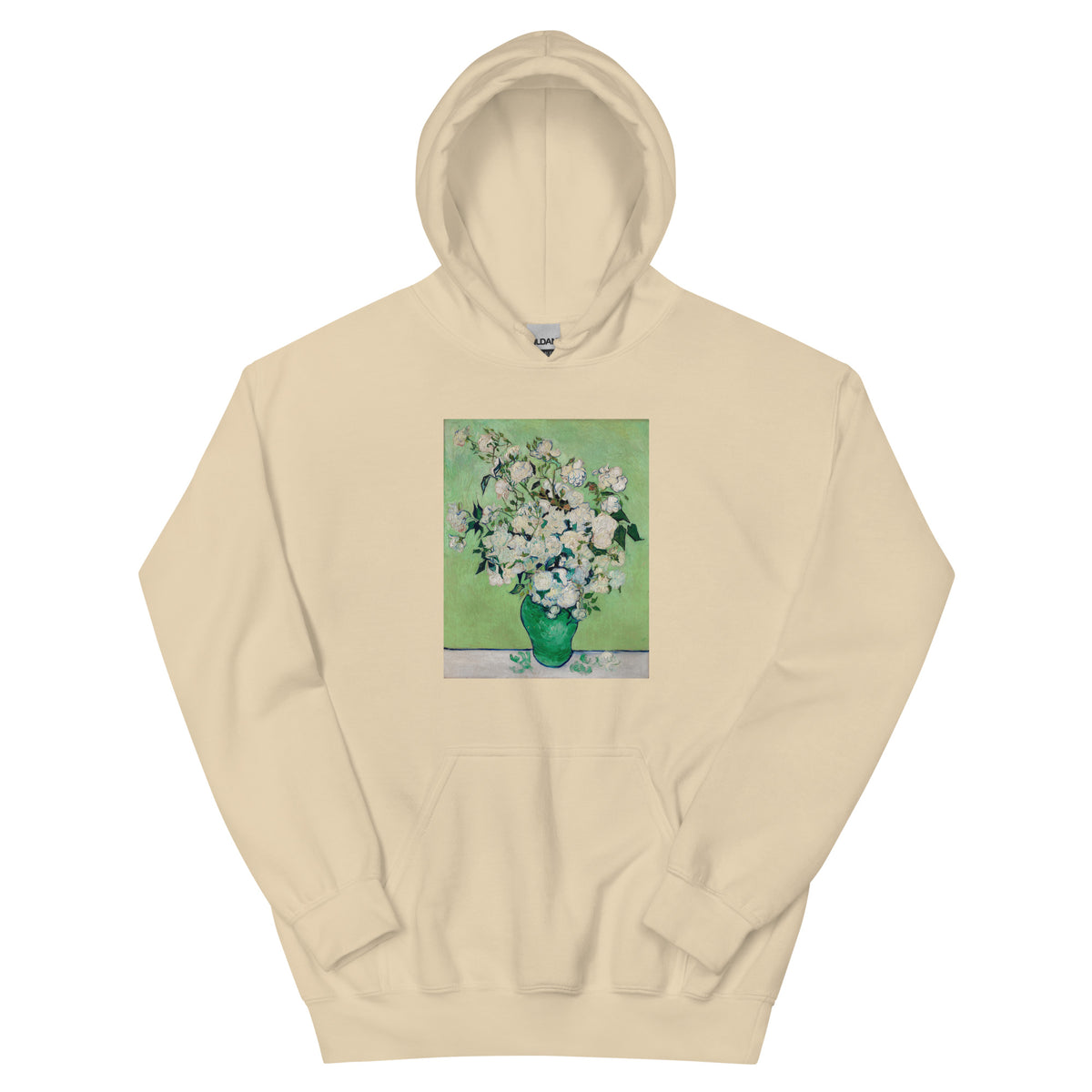 Sand Hoodie Roses Van Gogh Met Essential