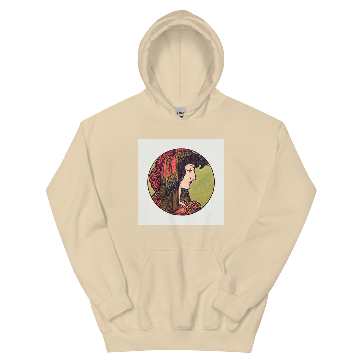 Sand Hoodie Stained Glass Fouquet Mucha I Essential