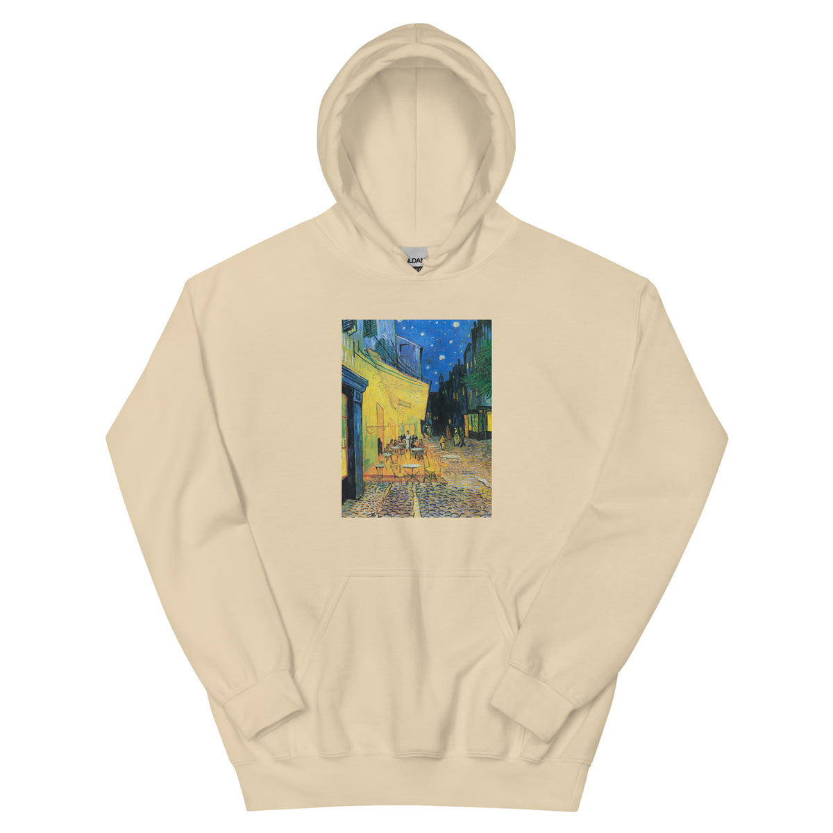 Sand Hoodie Vincent Van Gogh S Cafe Terrace At Night Famous Painting Essential