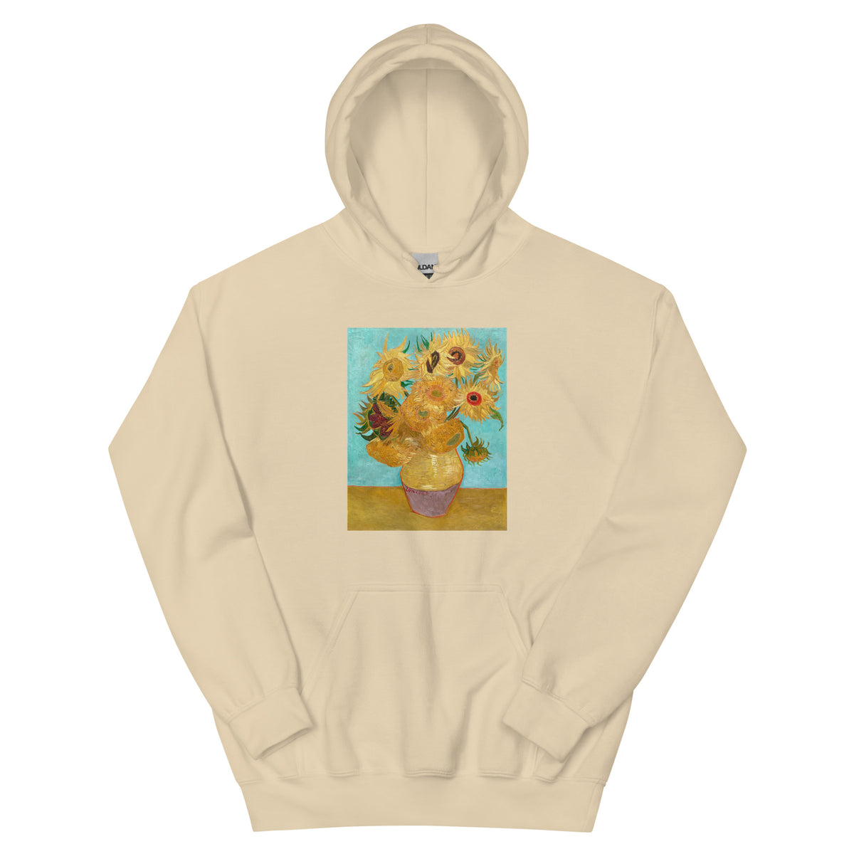 Sand Hoodie Vincent Van Gogh S Vase With Twelve Sunflowers Famous Painting Essential