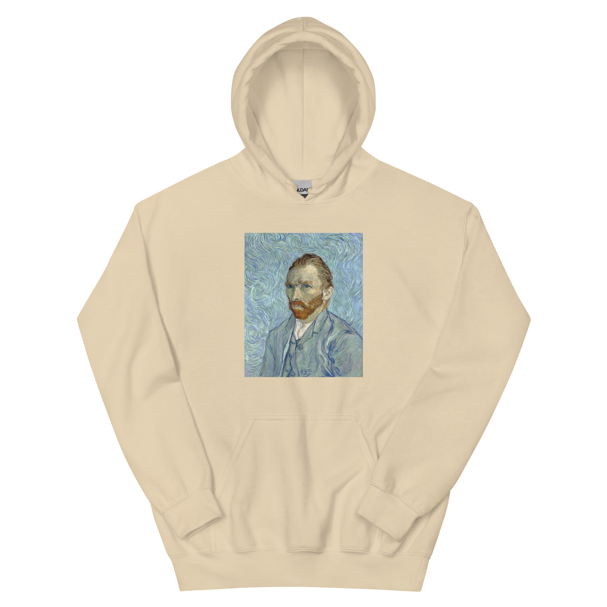 Sand Hoodie Vincent Van Gogh S Self-Portrait Famous Painting Essential