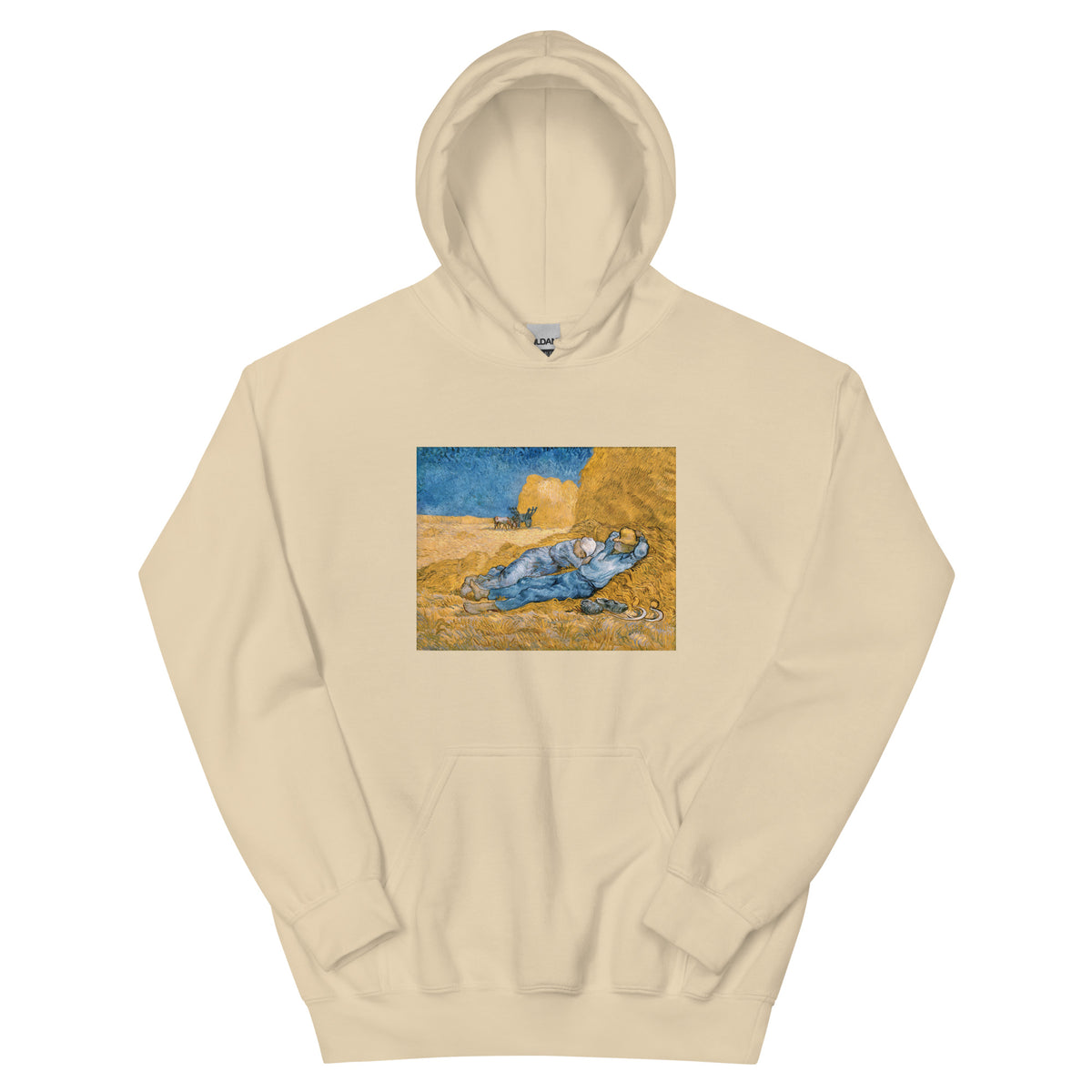 Sand Hoodie Vincent Van Gogh S The Siesta Famous Painting Essential