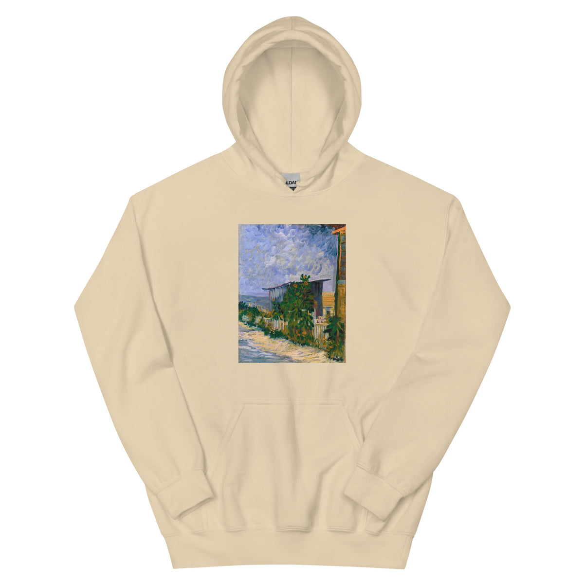 Sand Hoodie Vincent Van Gogh S Shelter On Montmartre Famous Painting Essential