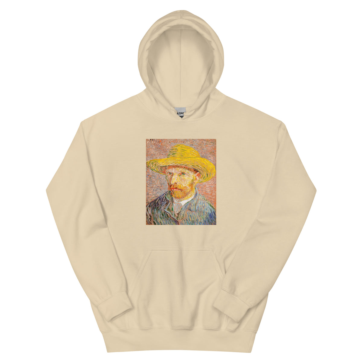 Sand Hoodie Self-Portrait With A Straw Hat Essential