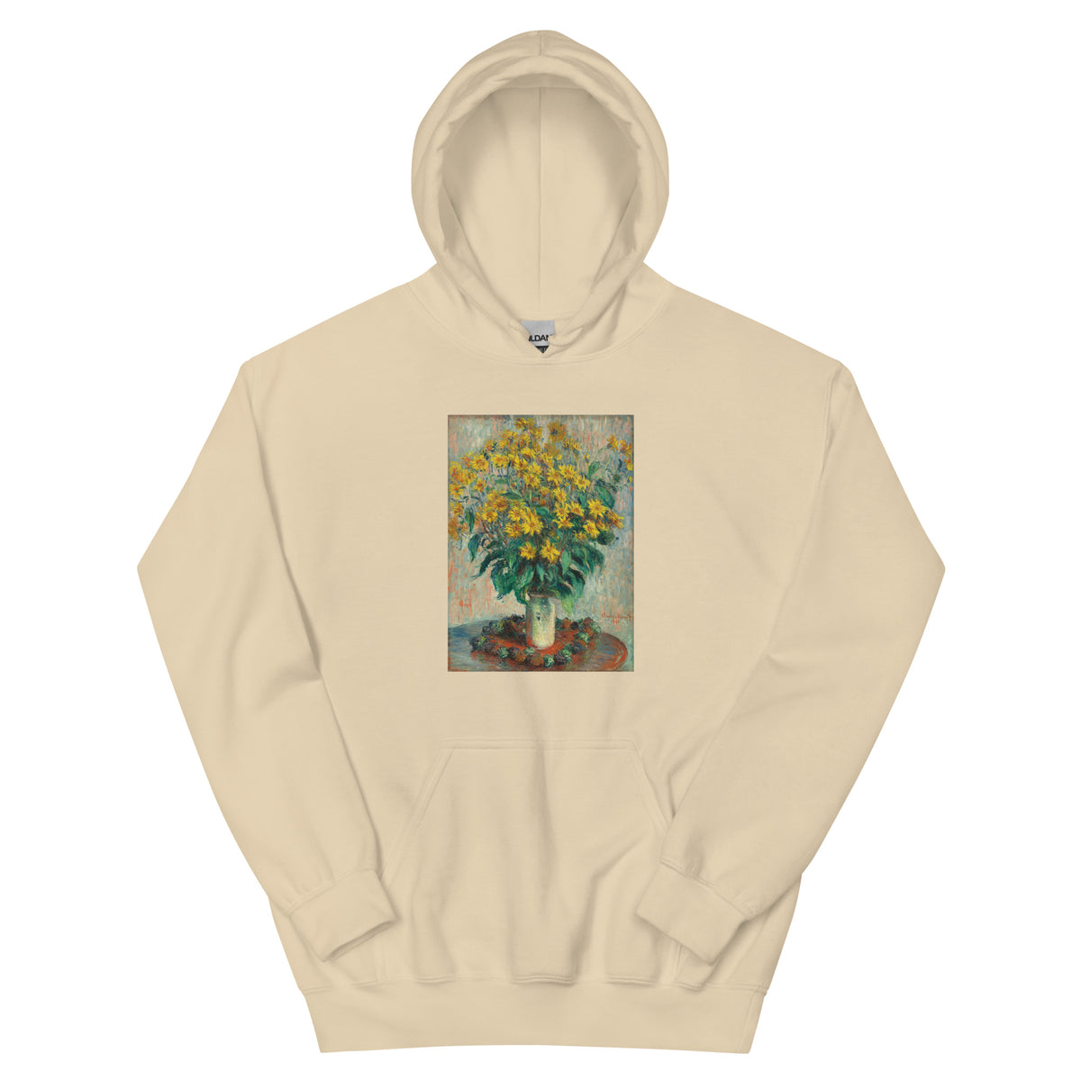 Sand Hoodie Jerusalem Artichoke Flowers Essential