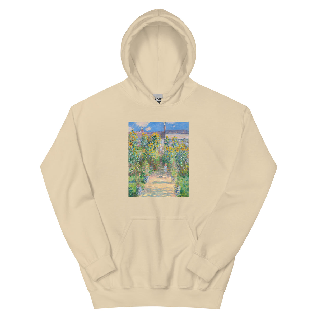 Sand Hoodie The Artist S Garden At Vetheuil Essential