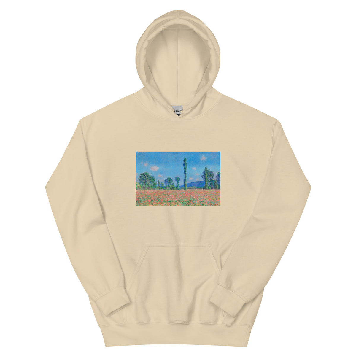 Sand Hoodie Poppy Field Giverny Essential
