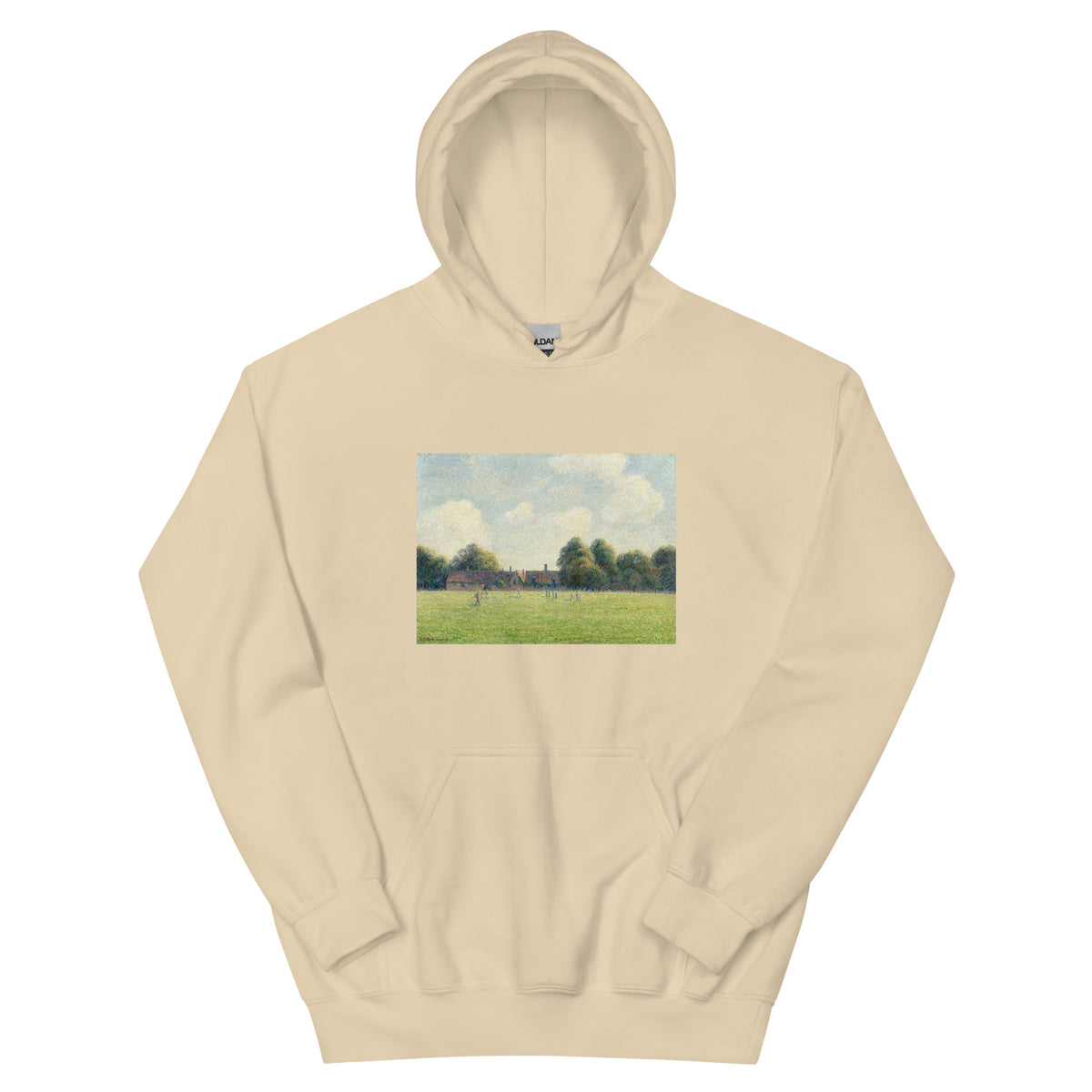 Sand Hoodie Hampton Court Green Essential