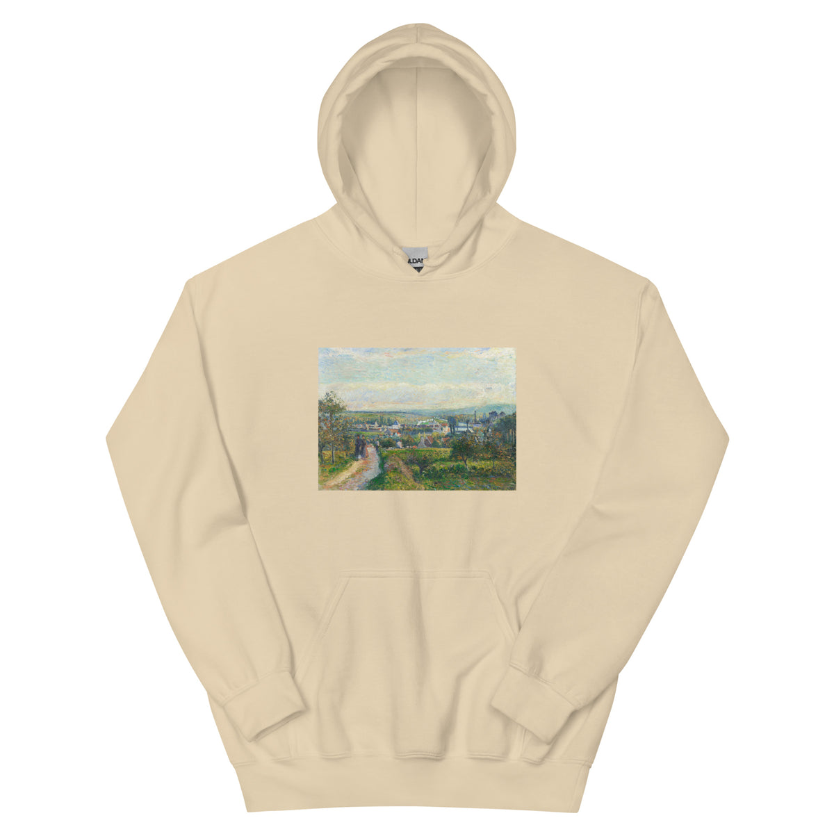 Sand Hoodie View Of Saint-Ouen-L Aumone Essential