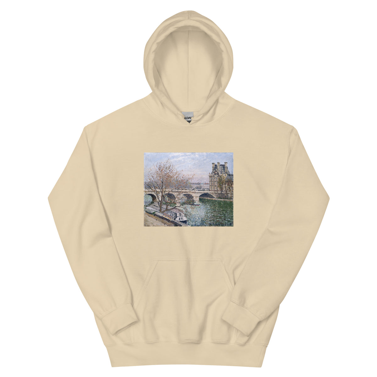 Sand Hoodie The Pont Royal And The Pavillon De Flore Essential