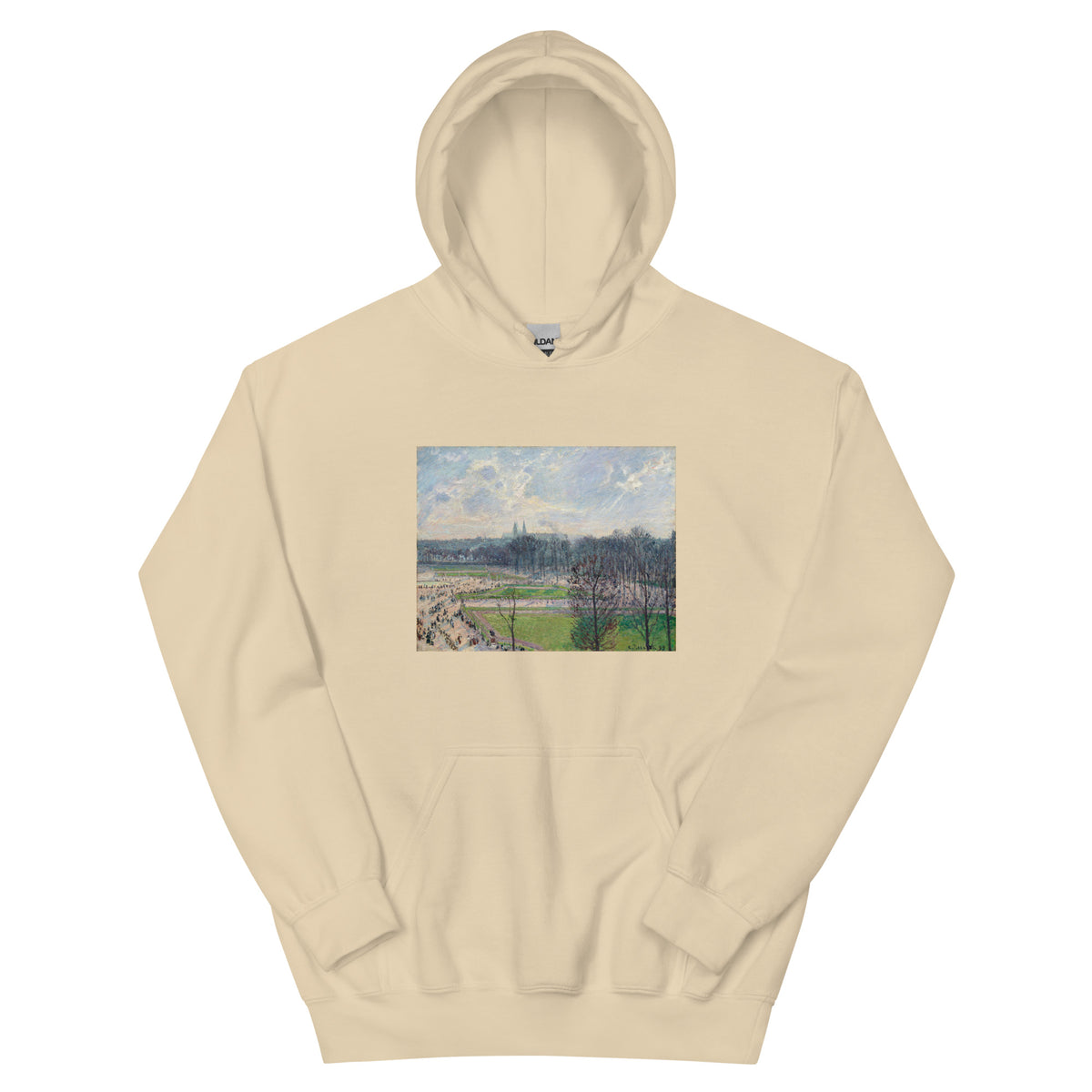 Sand Hoodie The Garden Of The Tuileries On A Winter Afternoon Essential