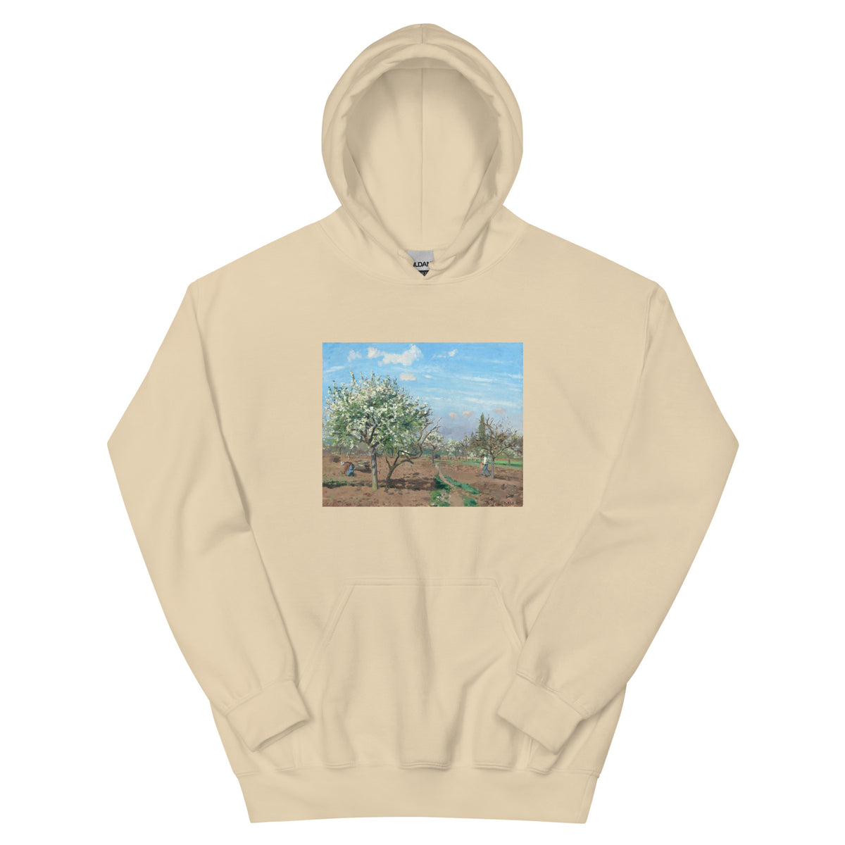 Sand Hoodie Orchard In Bloom Louveciennes Essential