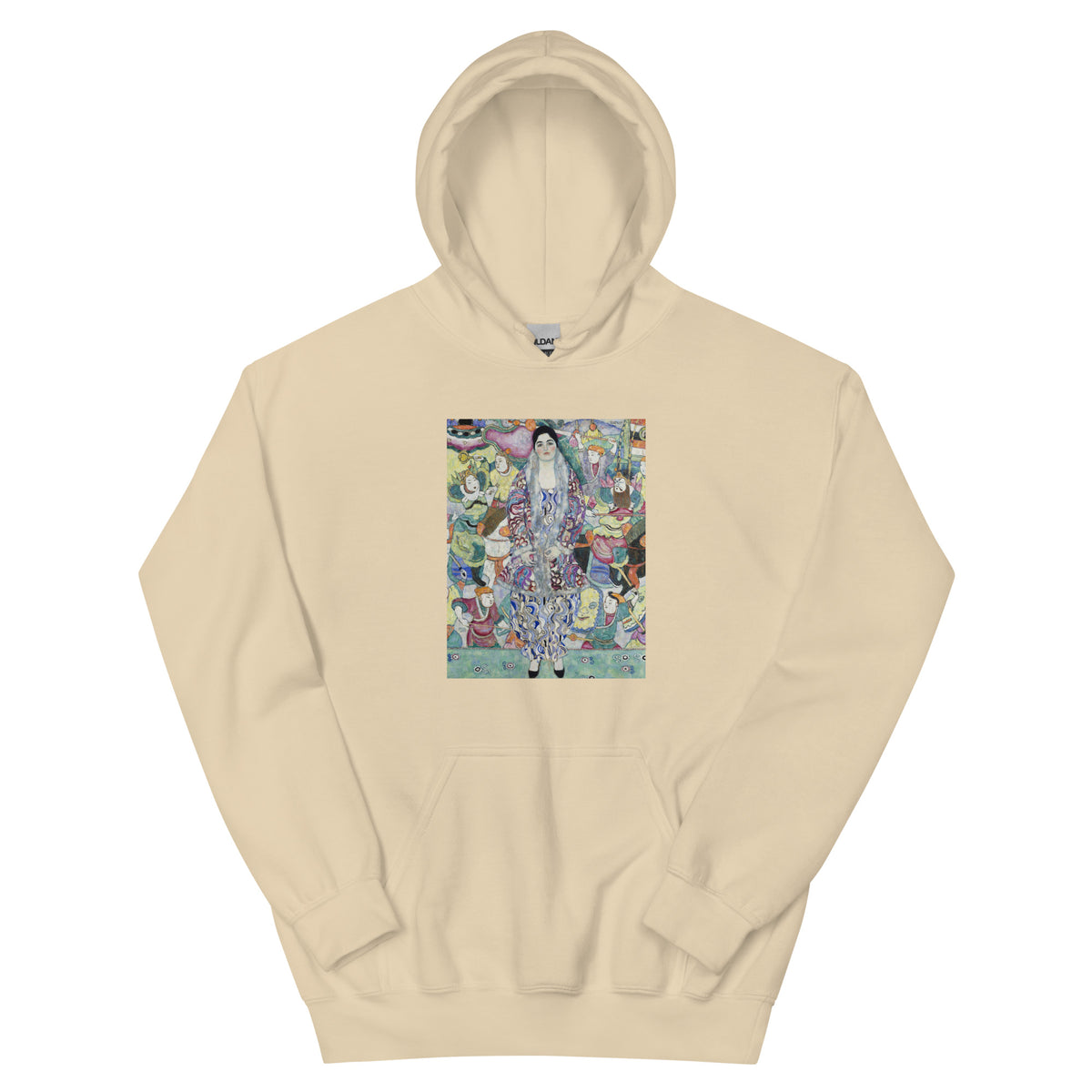 Sand Hoodie Gustav Klimt Portrait Of Friederike Maria Beer Famous Painting Essential