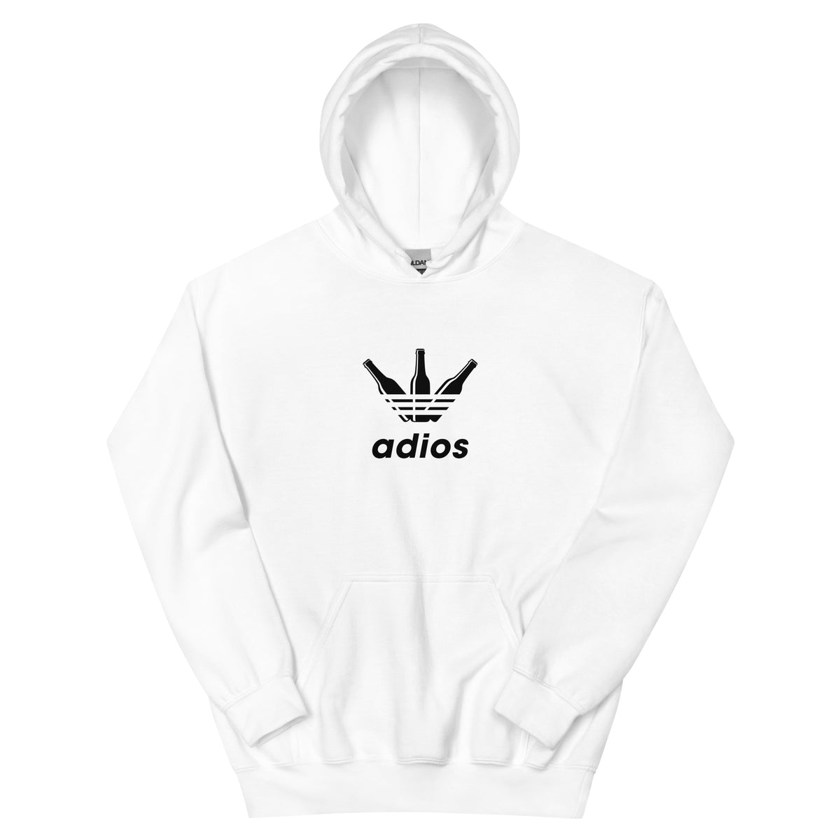 White Hoodie Adios Essential