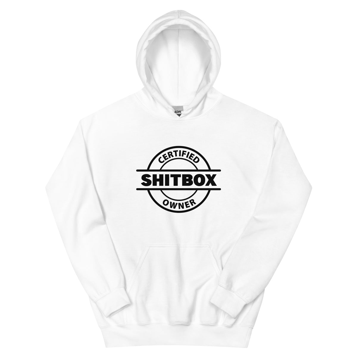 White Hoodie Shitbox Essential
