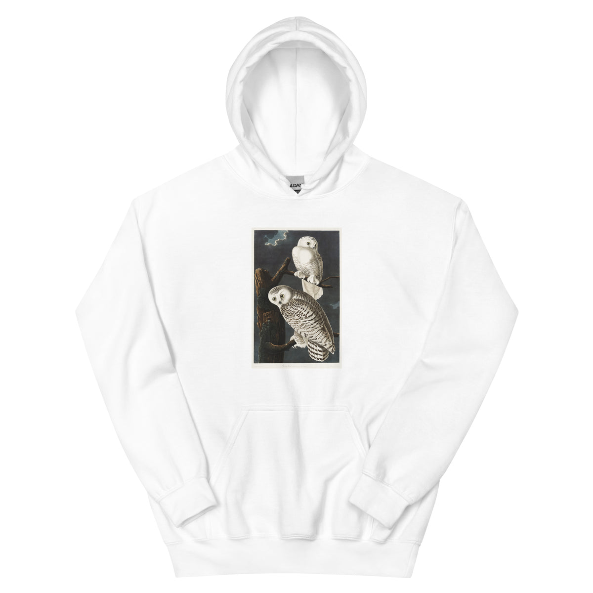 White Hoodie Snowy Owl Essential