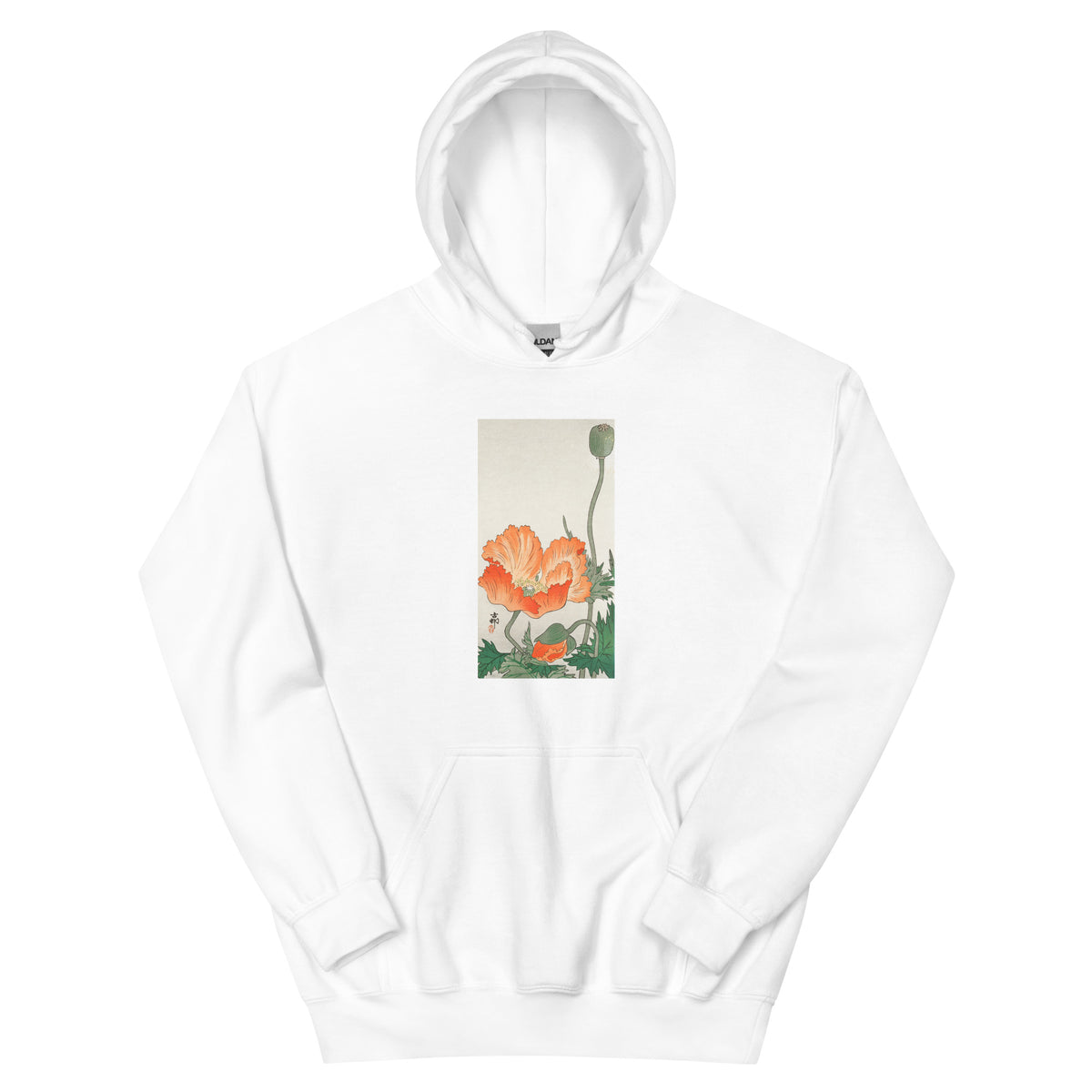 White Hoodie Birds And Plants - Ohara Koson 1900 Essential