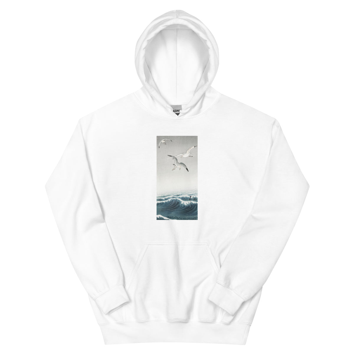 White Hoodie Three Seagulls - Ohara Koson 1900 Essential