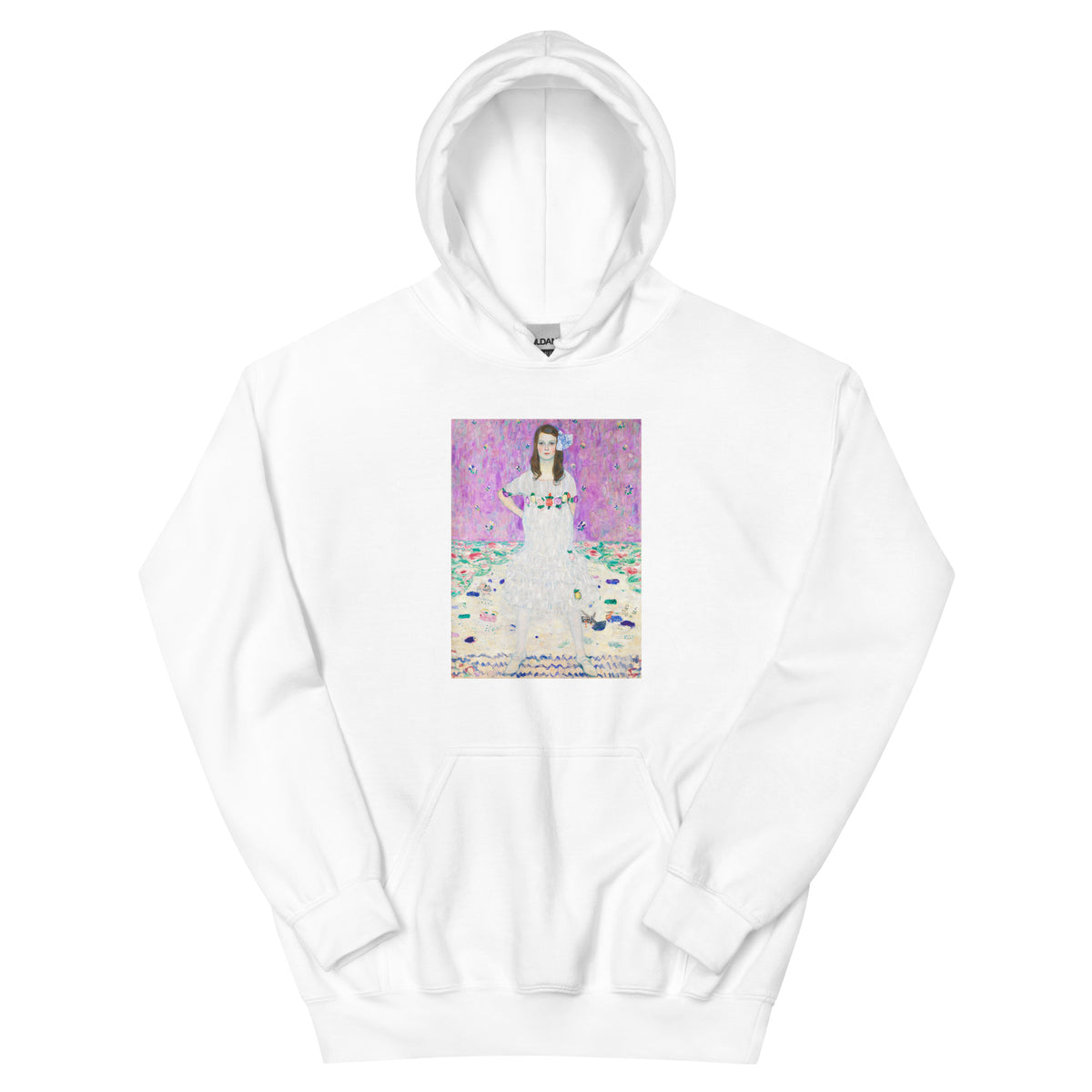 White Hoodie Gustav Klimt S Mada Primavesi Famous Artwork Essential
