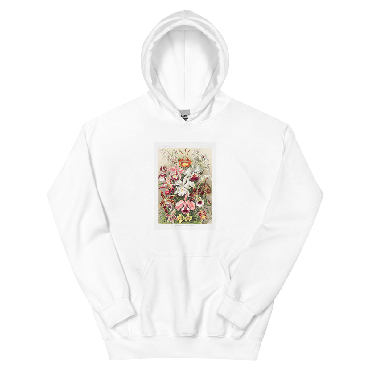 White Hoodie Orchideae Denusblumen A Giltsch Gem Essential