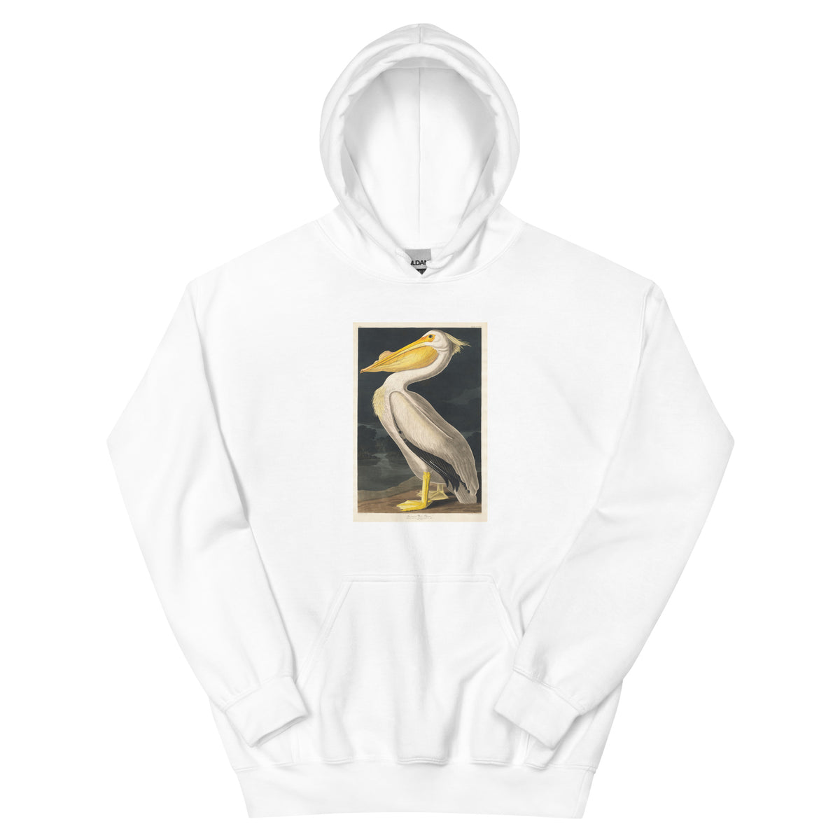 White Hoodie American White Pelican Essential