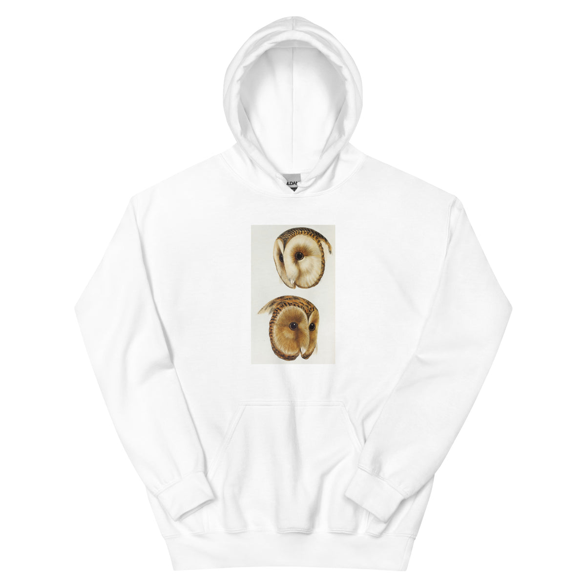 White Hoodie 1 Masked Barn Owl Strix Personata 2 Tasmanian Masked Owl Strix Castanops Illustrated Essential