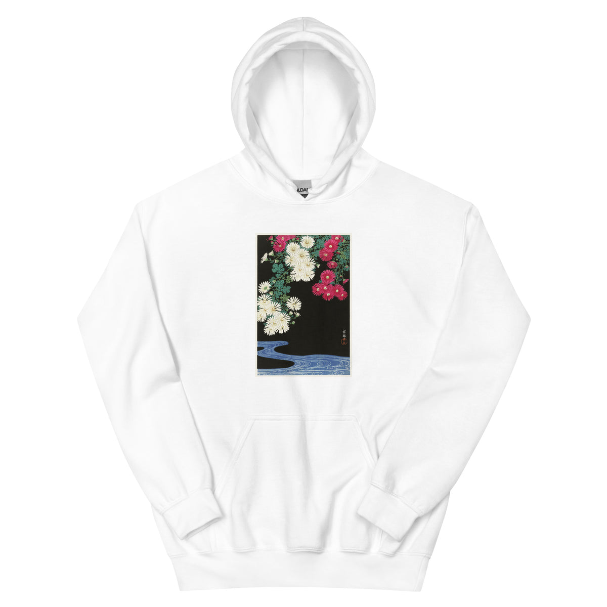 White Hoodie Chrysanthemums - Ohara Koson 1925 Essential