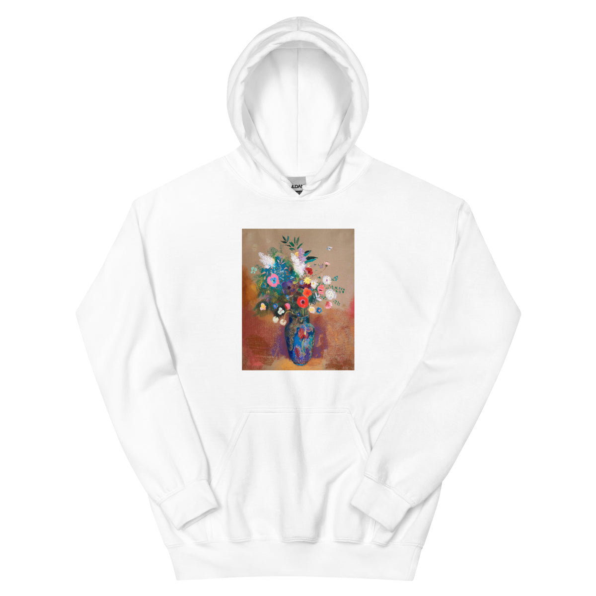 White Hoodie Bouquet Of Flowers 1900 1905 Essential