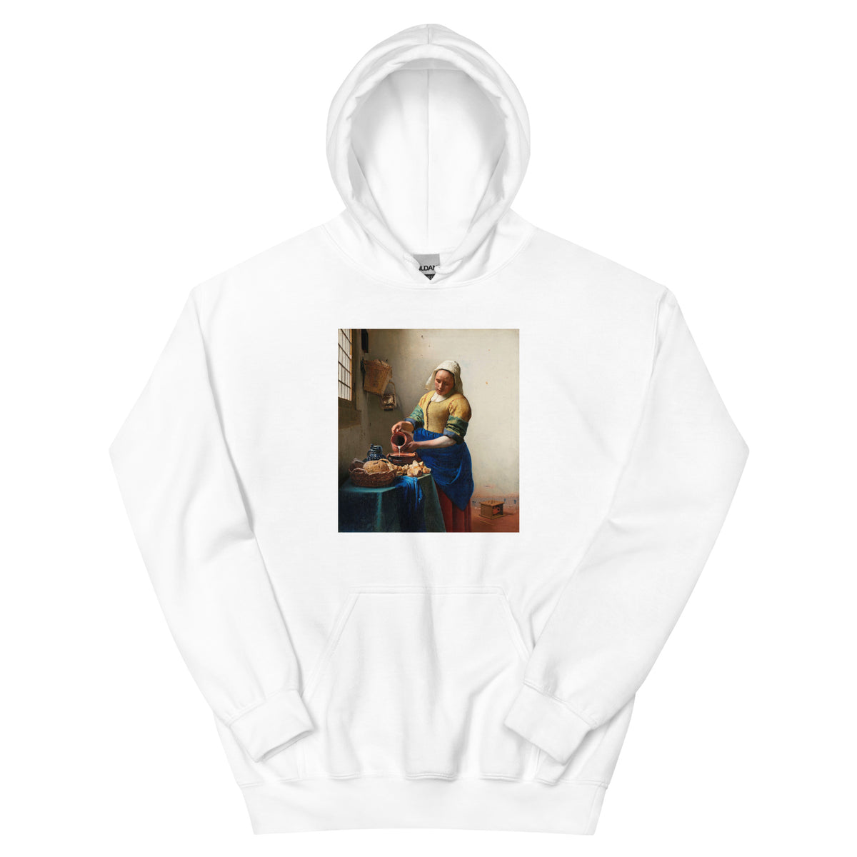 White Hoodie The Milkmaid Essential