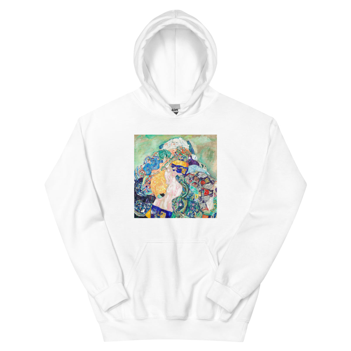 White Hoodie Baby Cradle Essential