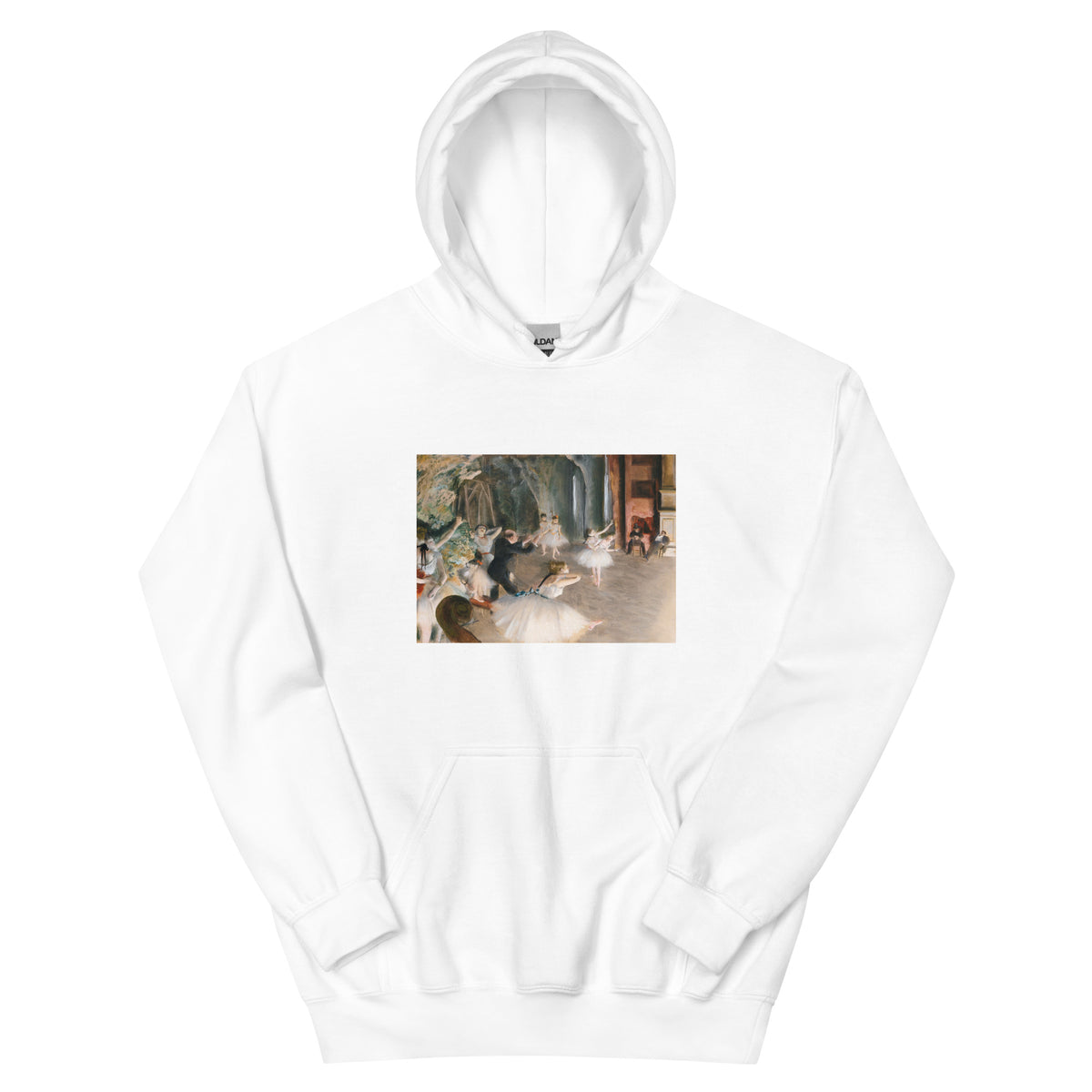 White Hoodie The Rehearsal Onstage Painting In High Resolution Essential