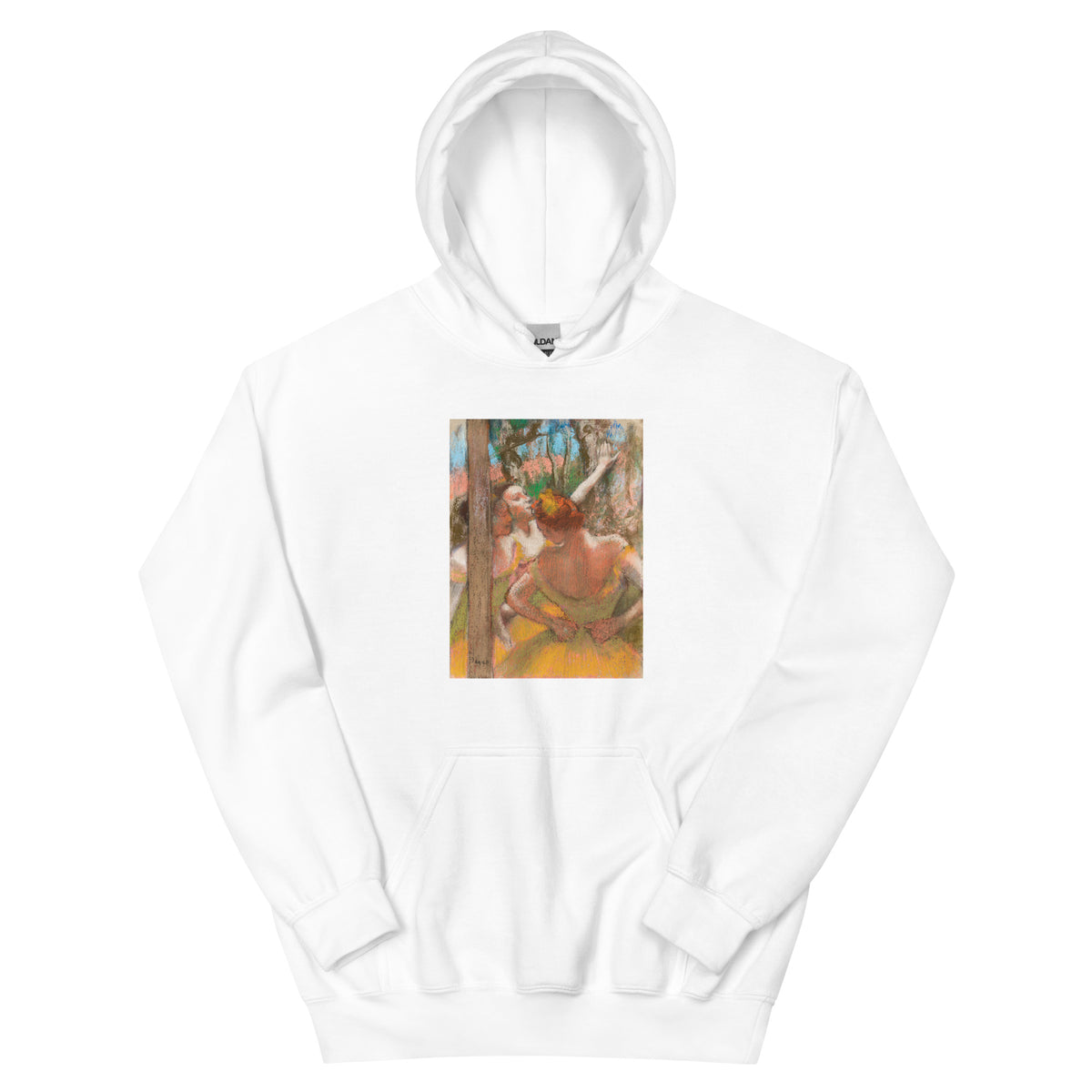 White Hoodie Dancers Painting In High Resolution Essential