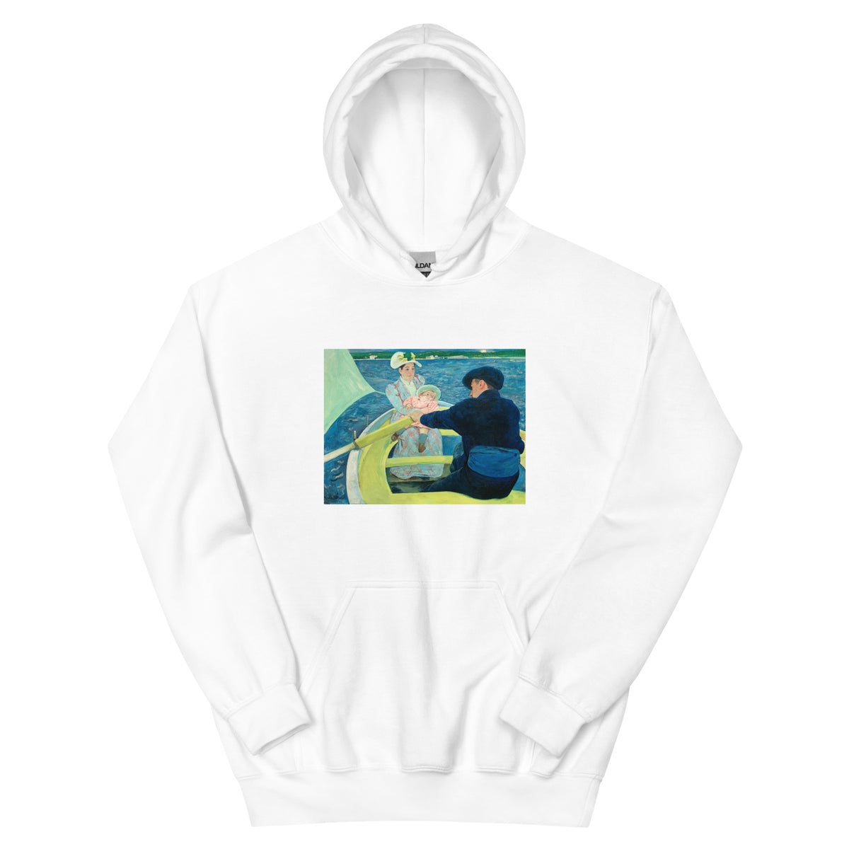 White Hoodie The Boating Party Essential