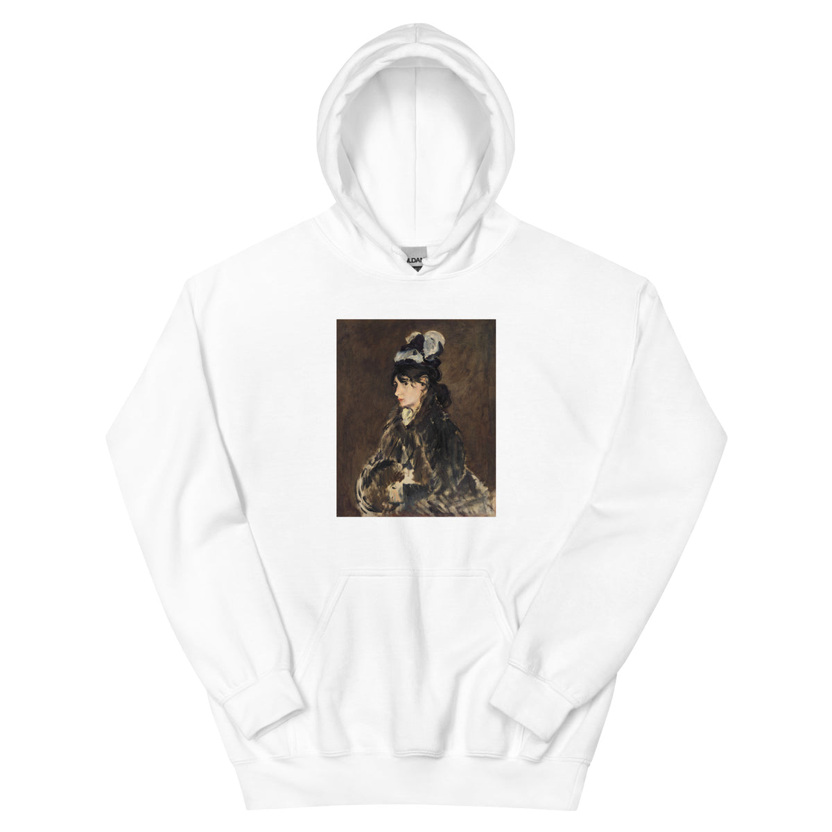 White Hoodie Berthe Morisot C 1869 Painting In High Resolution Essential