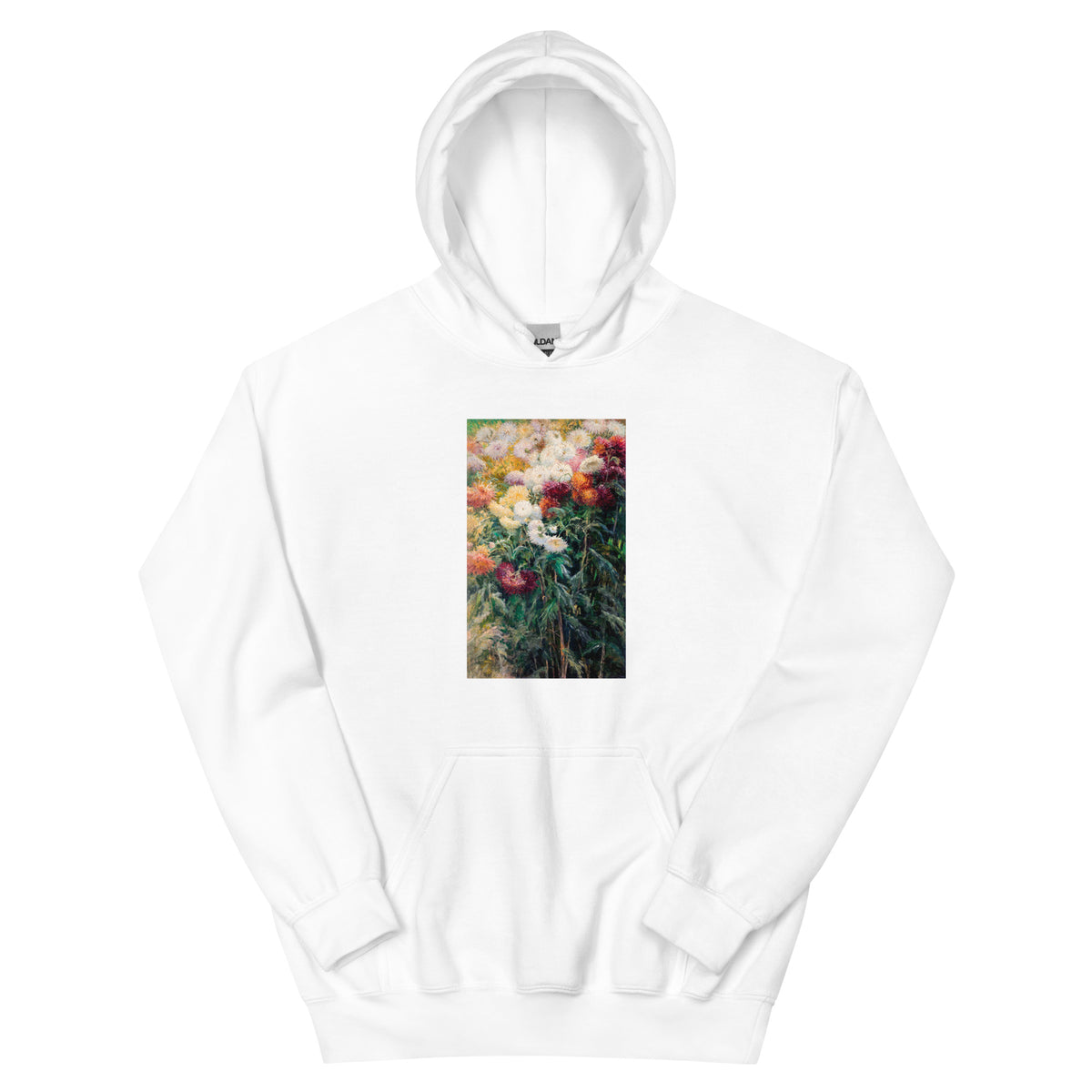 White Hoodie Chrysanthemums In The Garden At Petit Gennevilliers Painting In High Resolution Essential