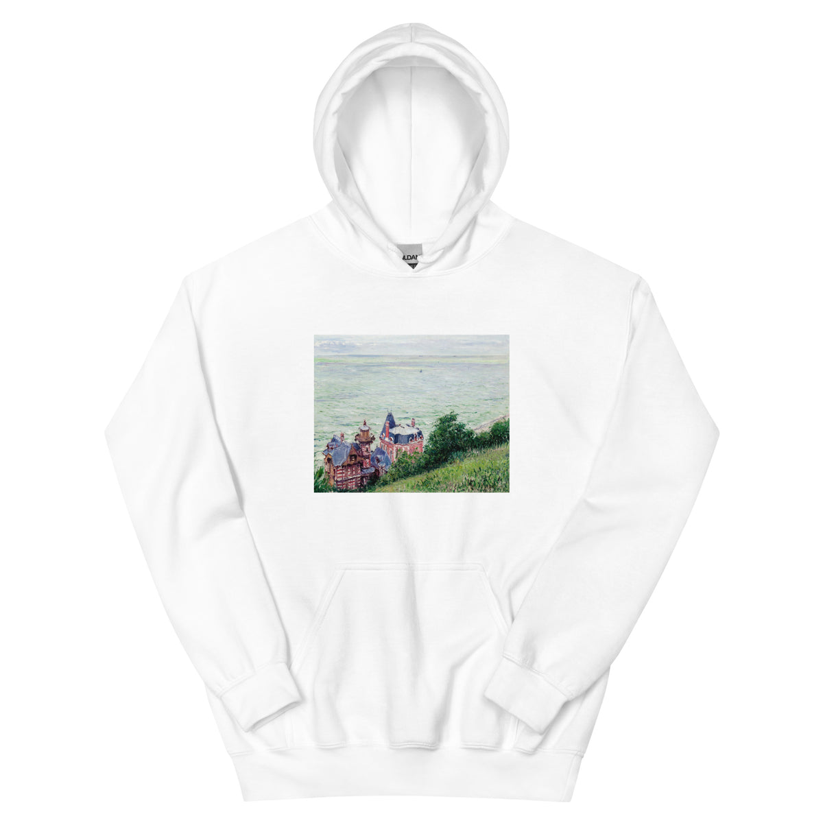 White Hoodie Villas At Trouville Painting In High Resolution Essential