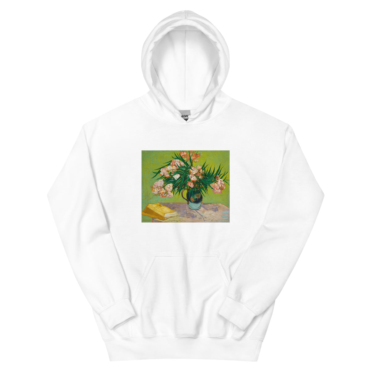 White Hoodie Oleanders Essential